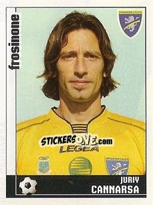 Sticker Juriy Cannarsa - Calciatori 2006-2007 - Panini