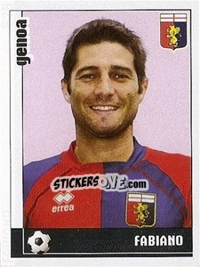 Sticker Fabiano - Calciatori 2006-2007 - Panini