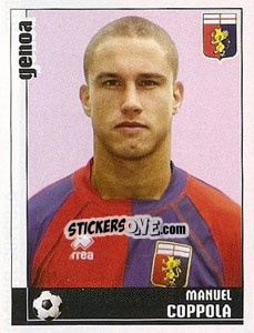 Sticker Manuel Coppola - Calciatori 2006-2007 n. 578 - Panini