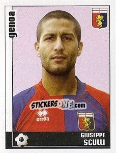 Sticker Giuseppe Sculli - Calciatori 2006-2007 n. 584 - Panini