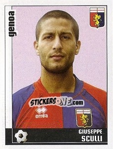 Cromo Giuseppe Sculli - Calciatori 2006-2007 - Panini