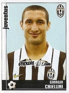Sticker Giorgio Chiellini - Calciatori 2006-2007 n. 592 - Panini