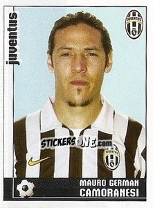 Sticker Mauro German Camoranesi - Calciatori 2006-2007 n. 594 - Panini