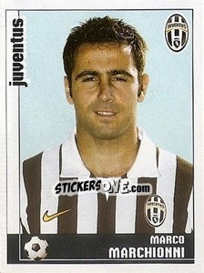 Sticker Marco Marchionni - Calciatori 2006-2007 - Panini