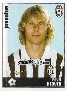 Sticker Pavel Nedved - Calciatori 2006-2007 n. 596 - Panini