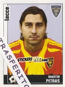 Sticker Martin Petras - Calciatori 2006-2007 n. 605 - Panini