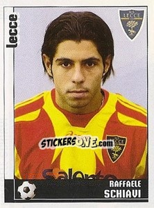 Sticker Raffaele Schiavi - Calciatori 2006-2007 - Panini