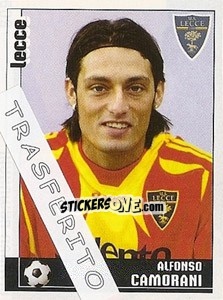 Sticker Alfonso Camorani - Calciatori 2006-2007 n. 609 - Panini