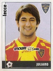 Sticker Juliano - Calciatori 2006-2007 n. 611 - Panini