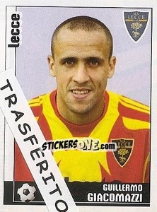 Sticker Guillermo Giacomazzi - Calciatori 2006-2007 n. 612 - Panini