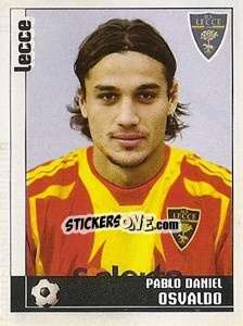 Cromo Pablo Daniel Osvaldo - Calciatori 2006-2007 - Panini