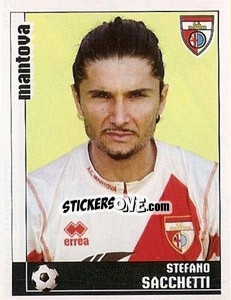 Sticker Stefano Sacchetti - Calciatori 2006-2007 - Panini