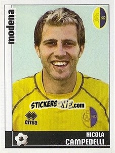 Sticker Nicola Campedelli - Calciatori 2006-2007 n. 643 - Panini