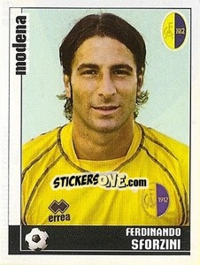 Sticker Ferdinando Sforzini - Calciatori 2006-2007 - Panini