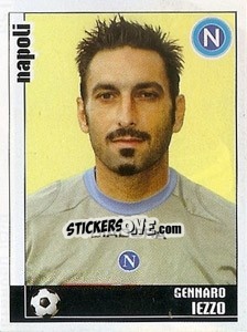 Sticker Gennaro Iezzo - Calciatori 2006-2007 - Panini