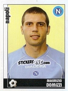Sticker Maurizio Domizzi - Calciatori 2006-2007 - Panini