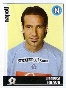 Sticker Gianluca Grava - Calciatori 2006-2007 - Panini