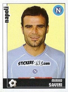 Sticker Mirko Savini - Calciatori 2006-2007 n. 655 - Panini