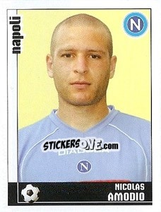 Cromo Nicolas Amodio - Calciatori 2006-2007 - Panini