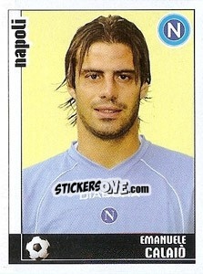 Sticker Emanuele Calaiò - Calciatori 2006-2007 - Panini