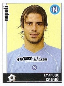 Figurina Emanuele Calaiò - Calciatori 2006-2007 - Panini