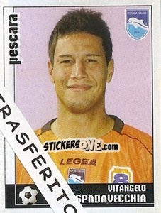 Figurina Vitangelo Spadavecchia - Calciatori 2006-2007 - Panini