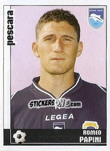 Sticker Romeo Papini - Calciatori 2006-2007 - Panini