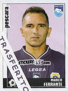 Cromo Marco Ferrante - Calciatori 2006-2007 - Panini