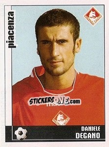 Sticker Daniele Degano - Calciatori 2006-2007 - Panini