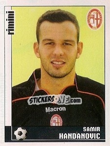 Figurina Samir Handanovic - Calciatori 2006-2007 - Panini