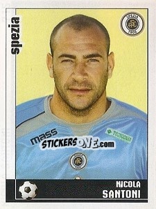 Sticker Nicola Santoni - Calciatori 2006-2007 n. 715 - Panini