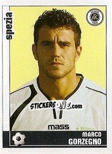 Sticker Marco Gorzegno - Calciatori 2006-2007 - Panini