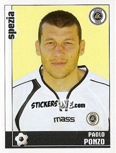 Sticker Paolo Ponzo - Calciatori 2006-2007 n. 721 - Panini