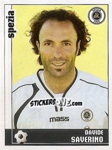 Figurina Davide Saverino - Calciatori 2006-2007 - Panini