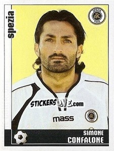 Sticker Simone Confalone - Calciatori 2006-2007 n. 725 - Panini
