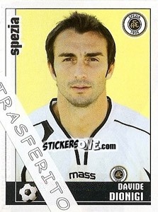 Figurina Davide Dionigi - Calciatori 2006-2007 - Panini