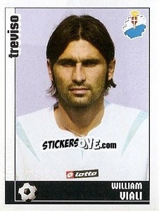 Sticker William Viali - Calciatori 2006-2007 - Panini