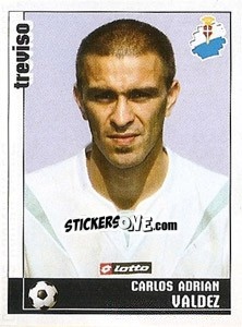 Cromo Carlos Adrian Valdez - Calciatori 2006-2007 - Panini