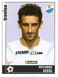 Sticker Riccardo Gissi - Calciatori 2006-2007 - Panini