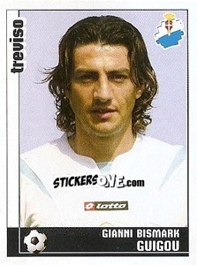 Sticker Gianni Bismark Guigou - Calciatori 2006-2007 - Panini