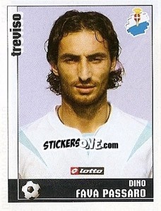 Sticker Dino Fava Passaro - Calciatori 2006-2007 - Panini