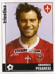 Figurina Emanuele Pesaresi - Calciatori 2006-2007 - Panini