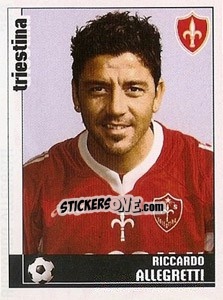 Sticker Riccardo Allegretti - Calciatori 2006-2007 - Panini