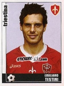 Sticker Emiliano Testini - Calciatori 2006-2007 - Panini