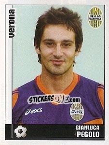 Sticker Gianluca Pegolo - Calciatori 2006-2007 n. 763 - Panini