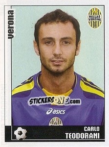 Sticker Carlo Teodorani - Calciatori 2006-2007 - Panini