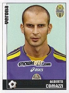 Cromo Alberto Comazzi - Calciatori 2006-2007 - Panini