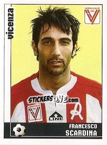 Cromo Francesco Scardina - Calciatori 2006-2007 - Panini