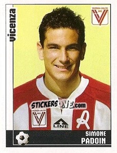 Cromo Simone Padoin - Calciatori 2006-2007 - Panini