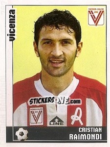 Sticker Cristian Raimondi - Calciatori 2006-2007 n. 787 - Panini